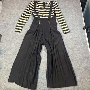 Jeffrey & Dara Womens 8 Petite Vintage Jumpsuit Sailor Avant Garde
